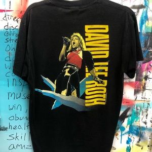 Vintage David Lee Roth rocker tee